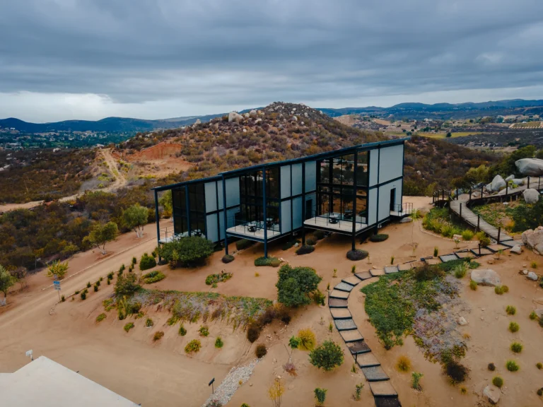 Lofts en el valle de guadalupe desde las alturas